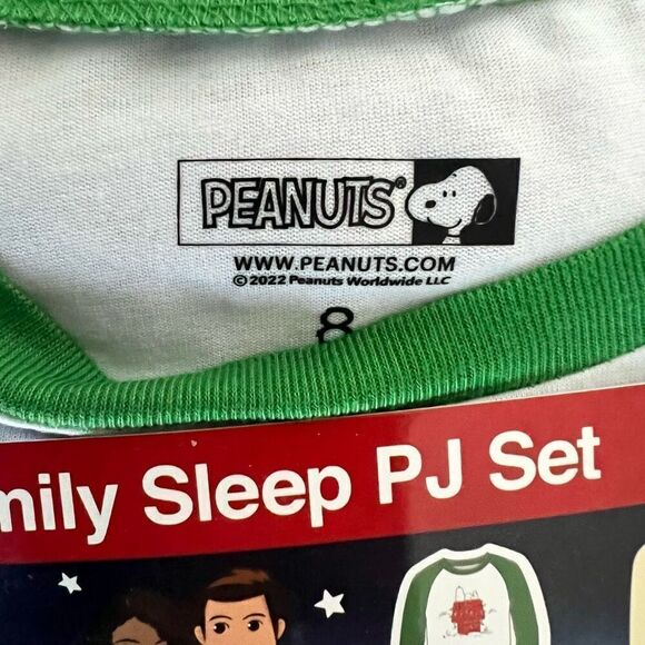 Peanuts & Snoopy Christmas 2 Piece Pyjamas PJ Set Fleece Unisex Kids 3T $48 - Picture 4 of 5